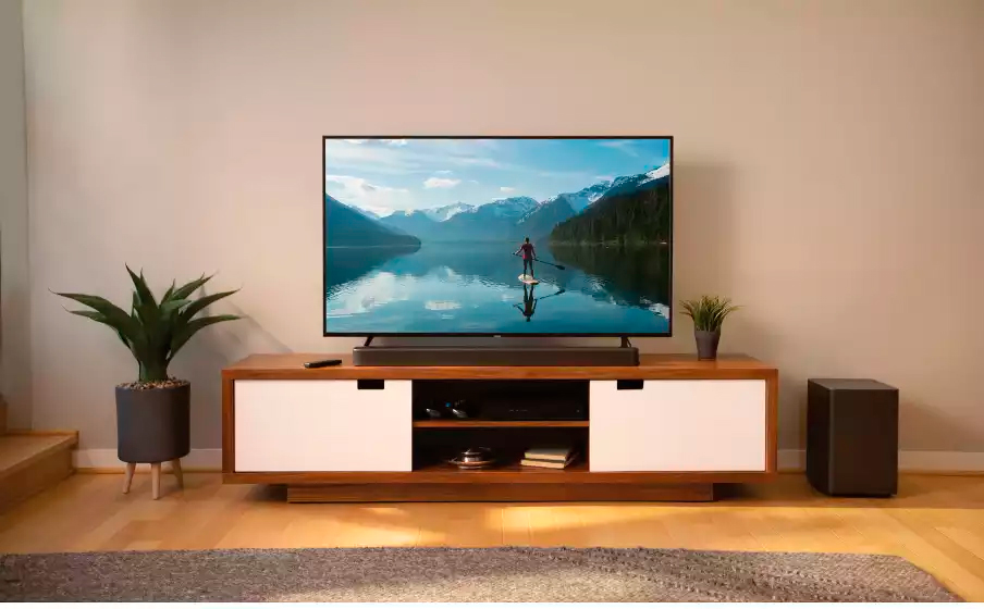 JBL Bar 2.1 Deep Bass, Barra de som de 2.1 Canais com Subwoofer sem Fios - BAR21DBBLKBR