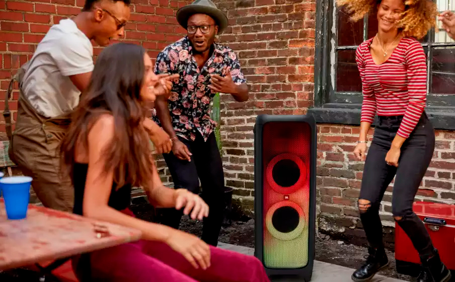 Caixa de Som JBL Partybox 1000, Bluetooth, 1100 watts, Preta