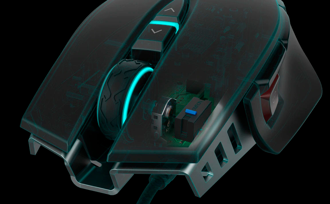 Mouse Gamer Corsair M65 Elite RGB 8 Botões 18000DPI, Preto - CH-9309011-NA