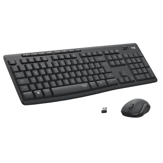 Teclado + Mouse Sem Fio Logitech MK295 ABNT2 - 920-009793