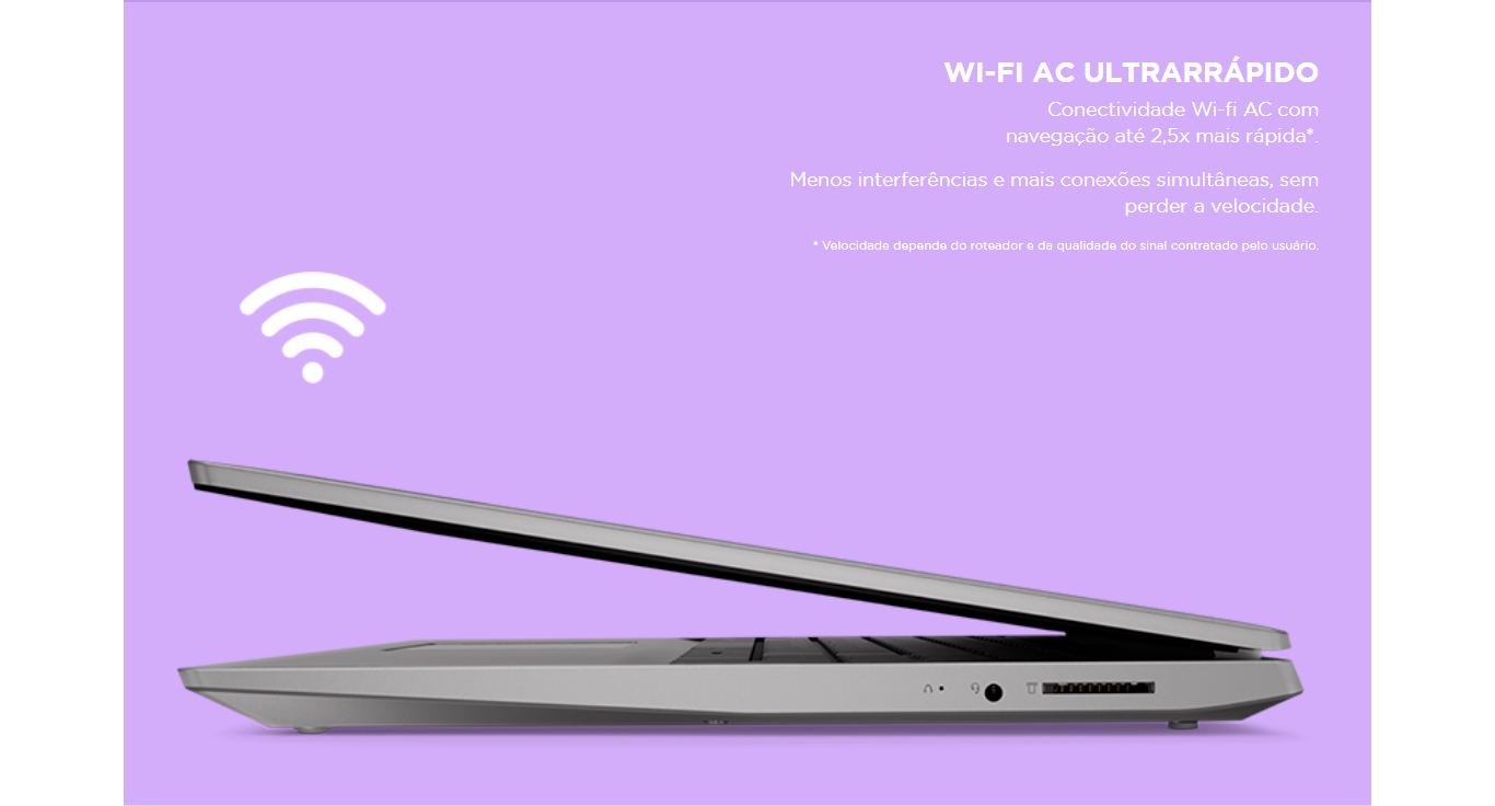 Notebook Lenovo S145 Intel Core i5-1035G1 4GB+16GB Optane 1TB 15,6 HD Windows 10 Home, Prata -82DJ0005BR