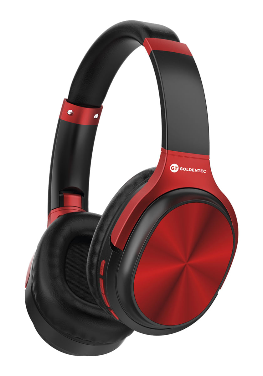 Headphone Bluetooth GT Trend com Entrada MicroSD - Red | GT