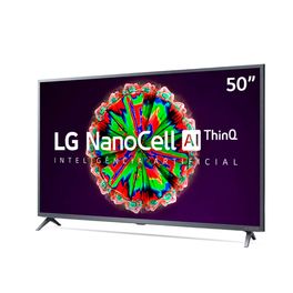 Kit-Smart-TV-50---UHD-4K-LG-NanoCell-ThinQ-AI-3-HDMI-2-USB---50NANO79---Teclado-sem-Fio-com-Touchpad-Premium-Preto-Goldentec