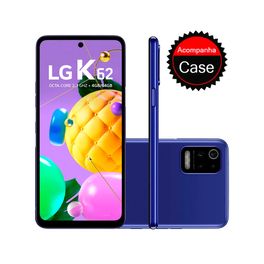 Smartphone-LG-K62-64GB-4GB-RAM-Tela-de-659--Camera-Quadrupla-Azul---Smartwatch-Goldentec-Preto