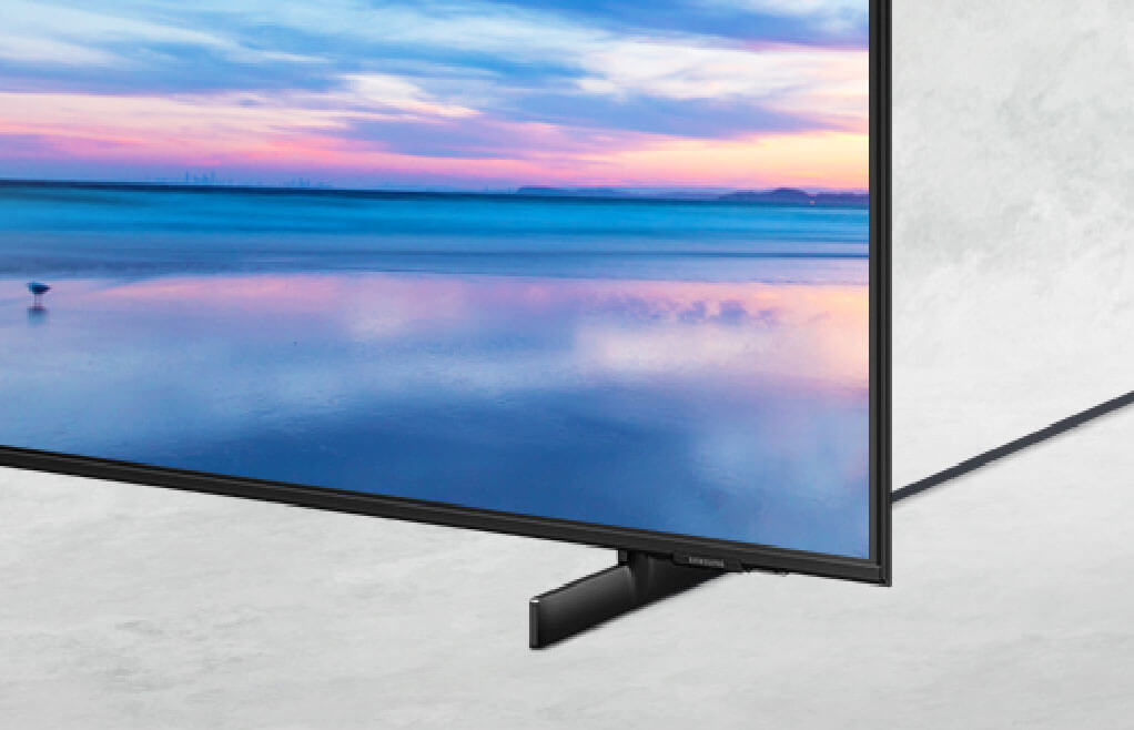 Smart TV Samsung 55 Crystal UHD 4K 55AU8000, Painel Dynamic Crystal Color, Design slim, Tela sem limites, Visual Livre de Cabos, Alexa built in, Controle Único