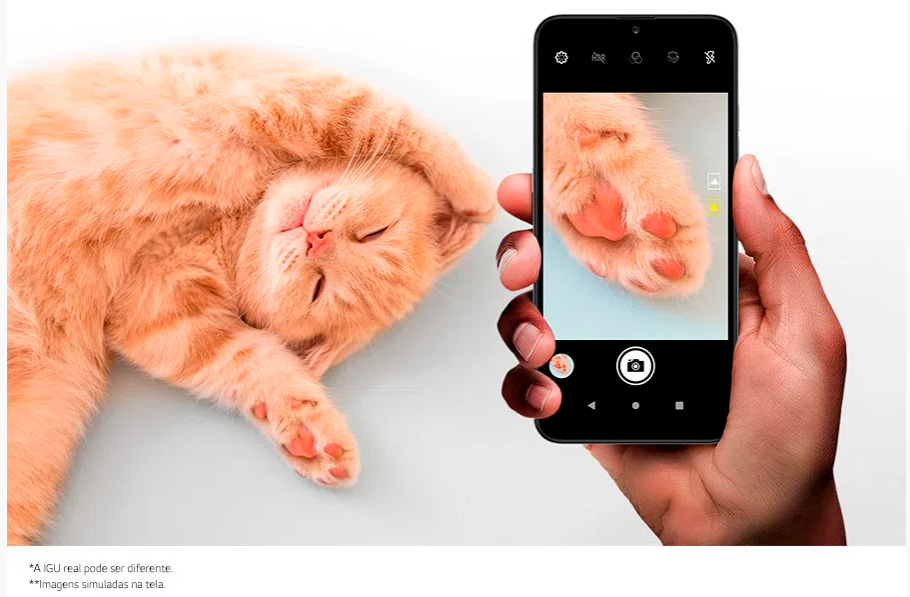 Smartphone LG K22 32GB 2GB RAM Tela 6.2 Câmera Dupla Traseira 13MP + 2MP Frontal 5MP Bateria de 3000mAh Azul