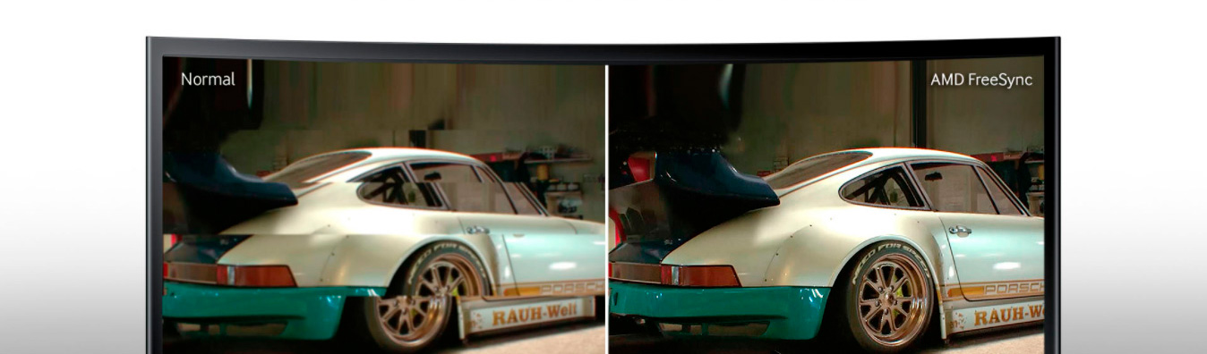 Monitor Samsung LED 24 Widescreen Curvo, Full HD, HDMI/VGA, FreeSync - LC24F390FHLMZD