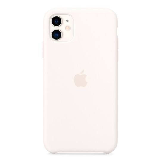 Capa-para-iPhone-11-Apple--Silicone-Branco---MWVX2ZM-A