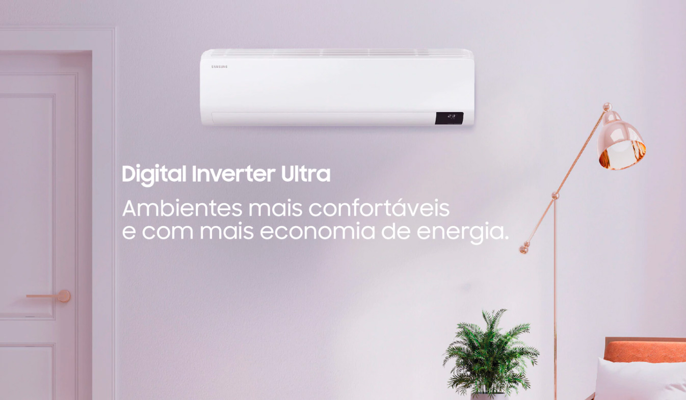 Ar Condicionado Split Samsung Digital Inverter Ultra 12.000 Btus Frio Branco - 220v