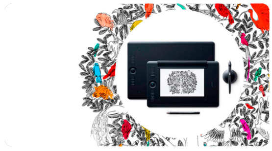 Mesa Digitalizadora Wacom Intuos Pro, Pequena, 5080 LPI, USB, Bluetooth - PTH460K0A