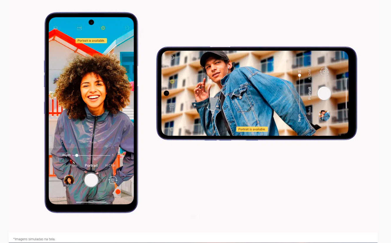 Smartphone LG K62 64GB 4GB RAM Tela de 6,59 Câmera Quádrupla Traseira 48MP + 5MP + 5MP + 2MP Frontal de 13MP Bateria 4000 mAh