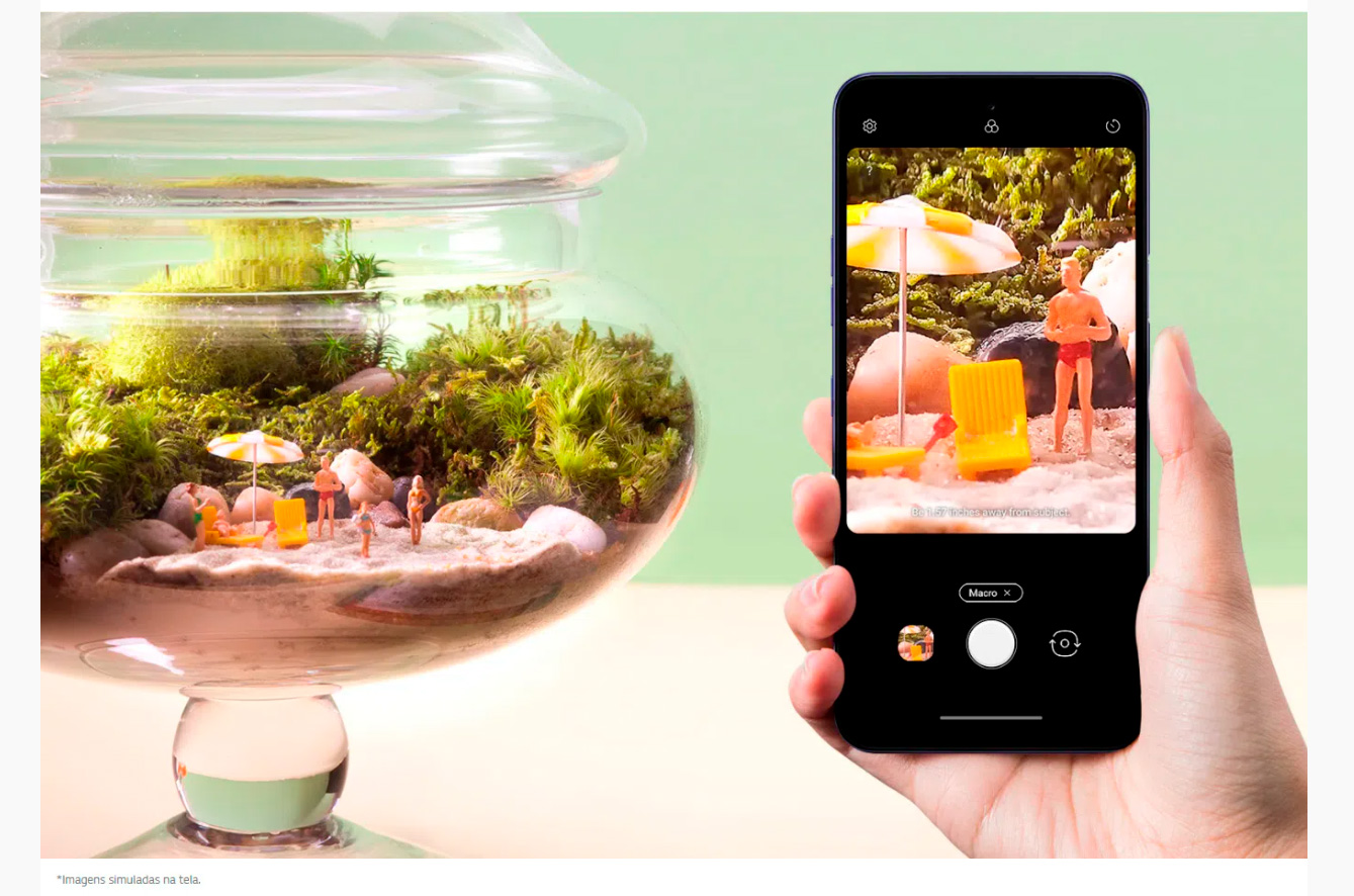 Smartphone LG K62 64GB 4GB RAM Tela de 6,59 Câmera Quádrupla Traseira 48MP + 5MP + 5MP + 2MP Frontal de 13MP Bateria 4000 mAh