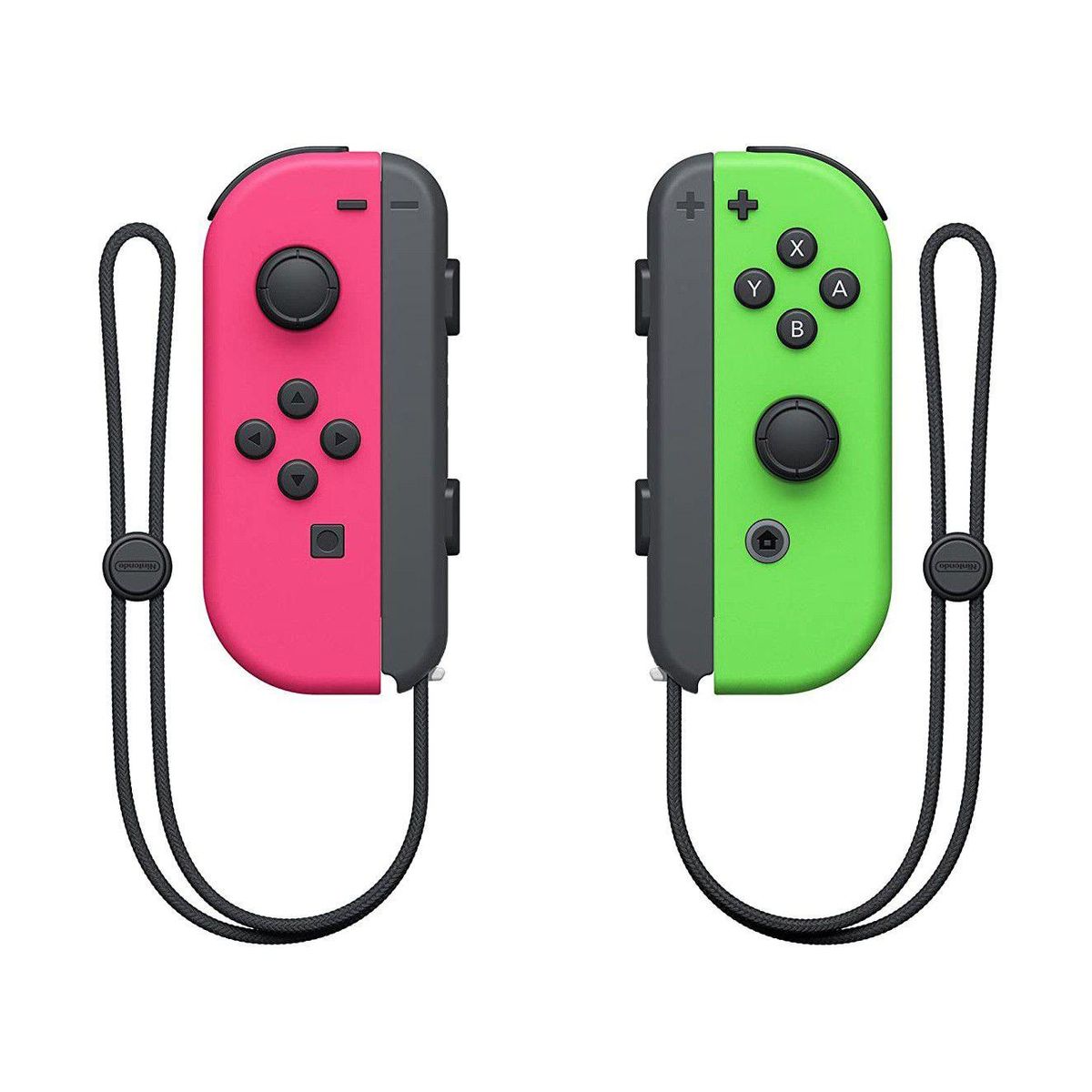 Controle Sem Fio Nintendo Switch Joy-Con Rosa/Verde