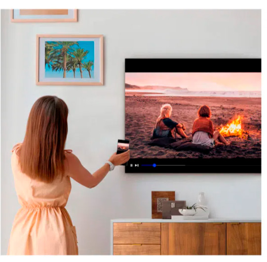 Smart TV 75 Crystal UHD TU7020 4K 2020 Samsung, 2 HDMI, 1 USB, Wi-Fi, Bluetooth