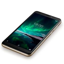 Kit-com-Smartphone-Multilaser-F-Pro-16GB-Dourado---Carregador-Portatil-4400mAh-Branco-Goldentec