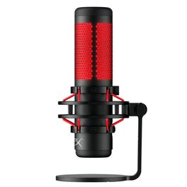 Microfone-Gamer-HyperX-QuadCast-Antivibracao-LED-Preto-e-Vermelho---HX-MICQC-BK