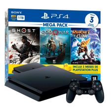 Playstation 4 1TB God of War Ragnarök Controle DS - Ibyte