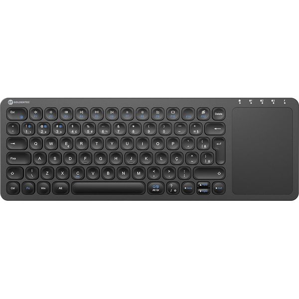Teclado sem Fio Bluetooth Prime com Touchpad | Goldentec