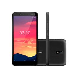 Smartphone-Nokia-C2-32GB-1GB-RAM-Tela-de-57--Camera-Dupla-Carvao---NK010---Smartwatch-Goldentec-Preto