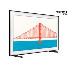 Smart-TV-65--QLED-4K-Samsung--The-Frame-2021-65LS03A-Design-slim-Suporte-de-parede-Slim-incluso-Unica-Conexao-Molduras-customizaveis-Modo-Arte