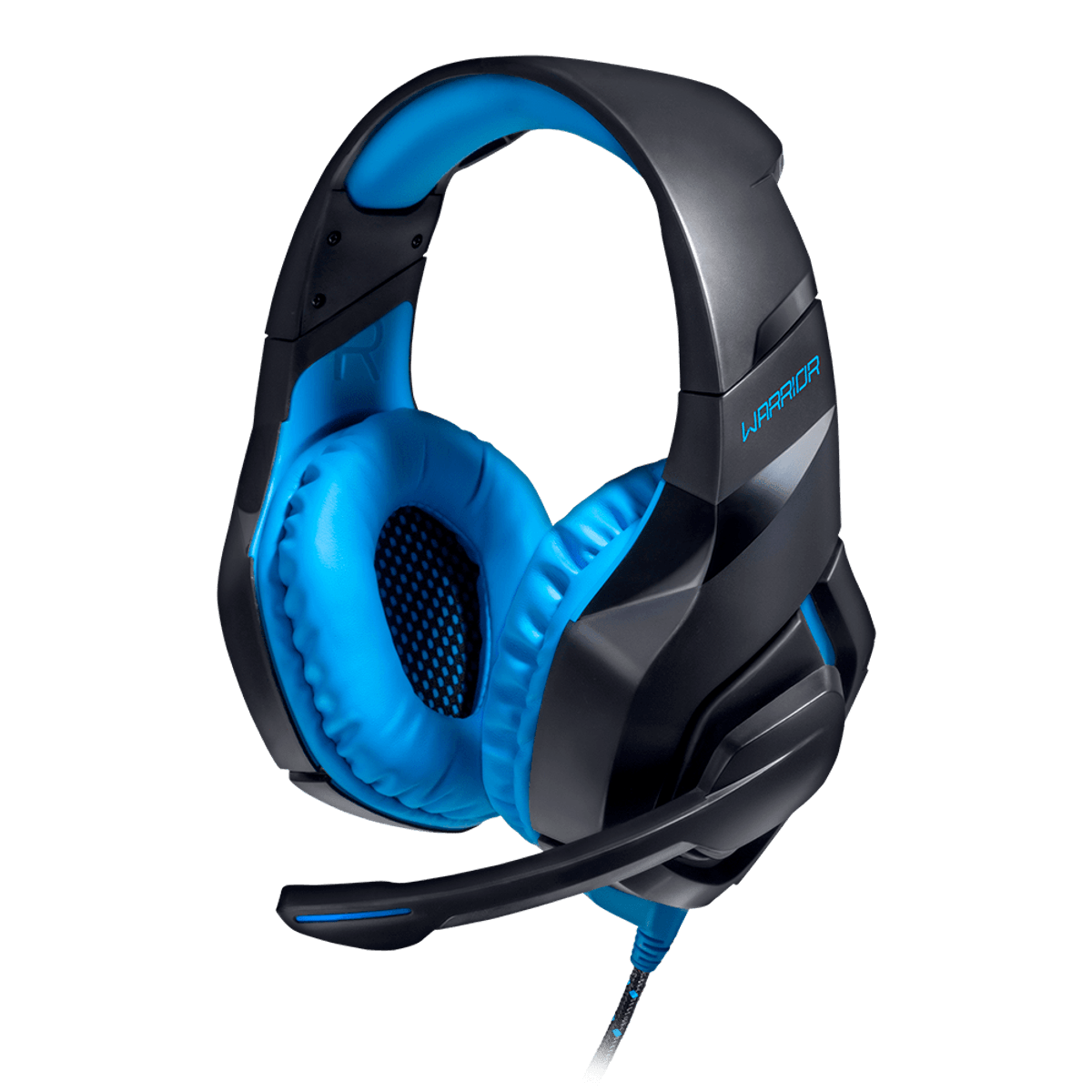 Headset Gamer Warrior Straton USB 2.0 Stereo Army LED Branco