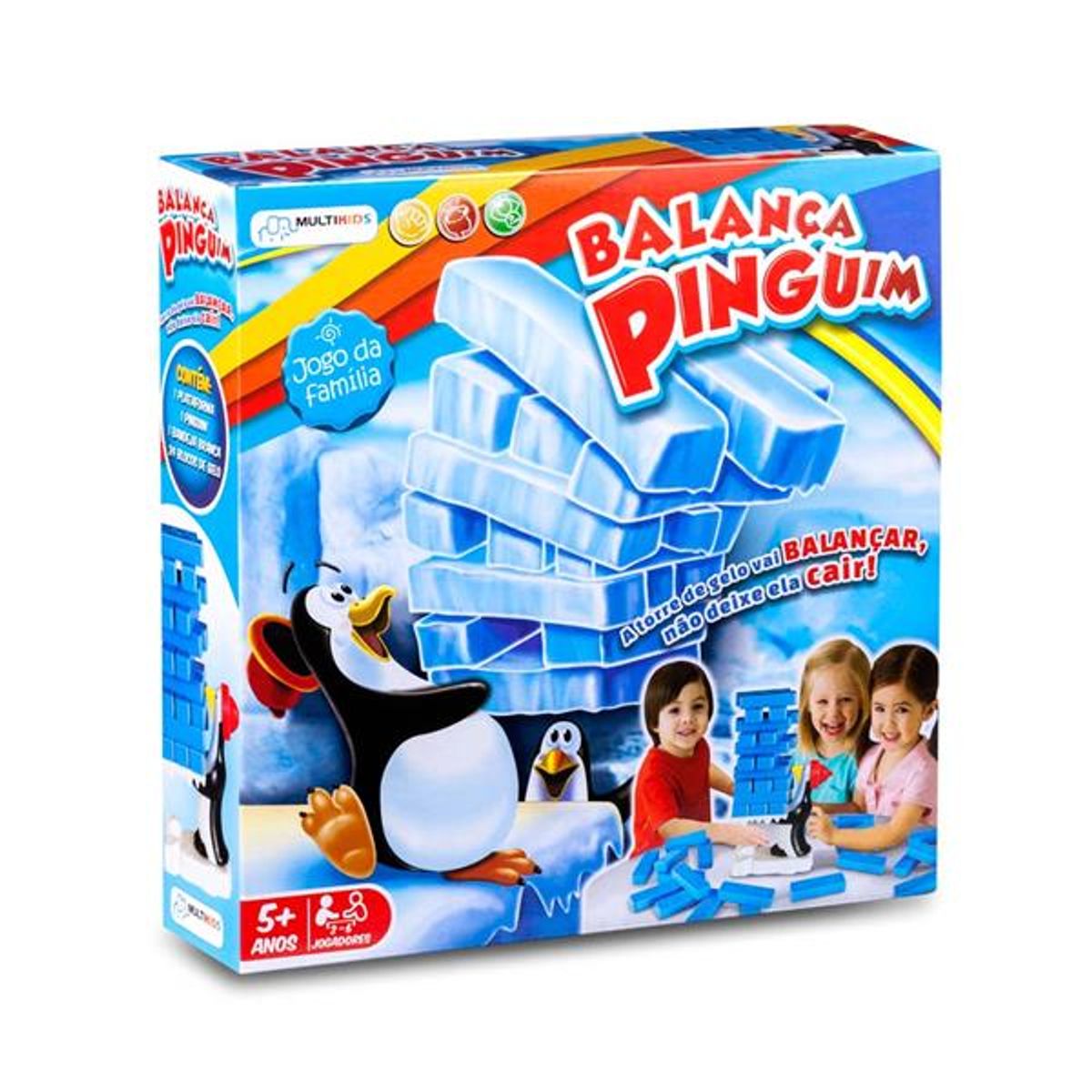 Jogo Balanca Pinguim Multikids - BR1289 - Ibyte