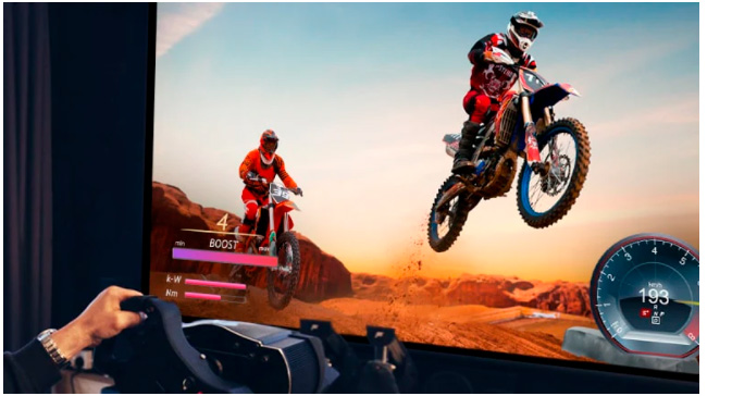 Smart TV LED 65 4K UHD LG 65UP7550 2021 WiFi Bluetooth HDR Inteligência Artificial ThinQ Smart Magic Google Alexa