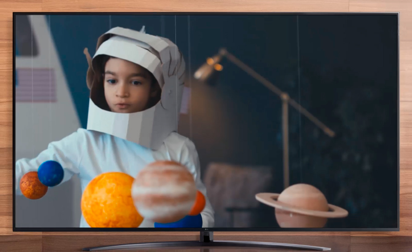 Smart TV LED 65 4K UHD LG 65UP7550 2021 WiFi Bluetooth HDR Inteligência Artificial ThinQ Smart Magic Google Alexa