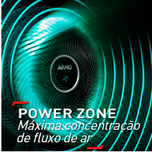 Ventilador de Mesa Arno Ultra Silence Force Desmontável  50cm 220V Preto - VD50