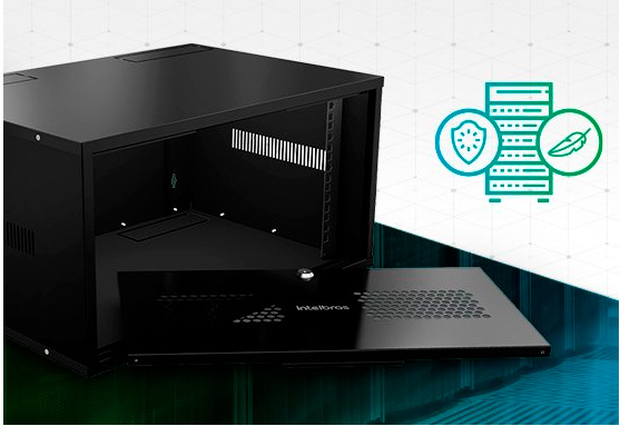 Mini Rack Intelbras Montado 3U 370mm - MRM 337