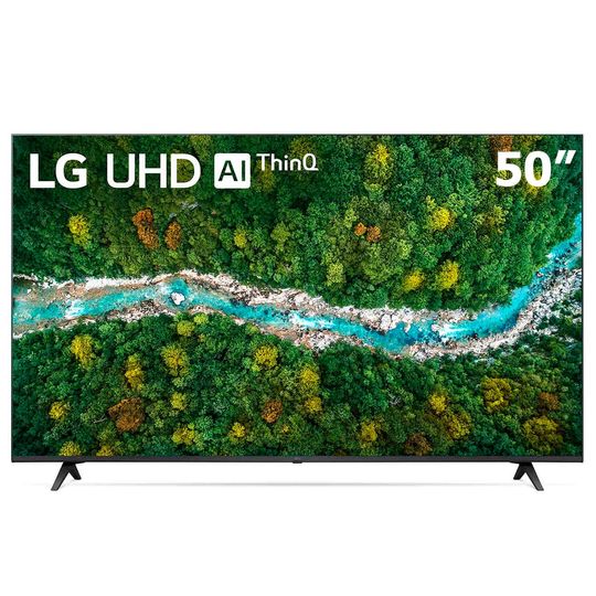 Smart-TV-LED-50---4K-UHD-LG-50UP7750-2021-WiFi-Bluetooth-HDR-Inteligencia-Artificial-ThinQ-Smart-Magic-Google-Alexa