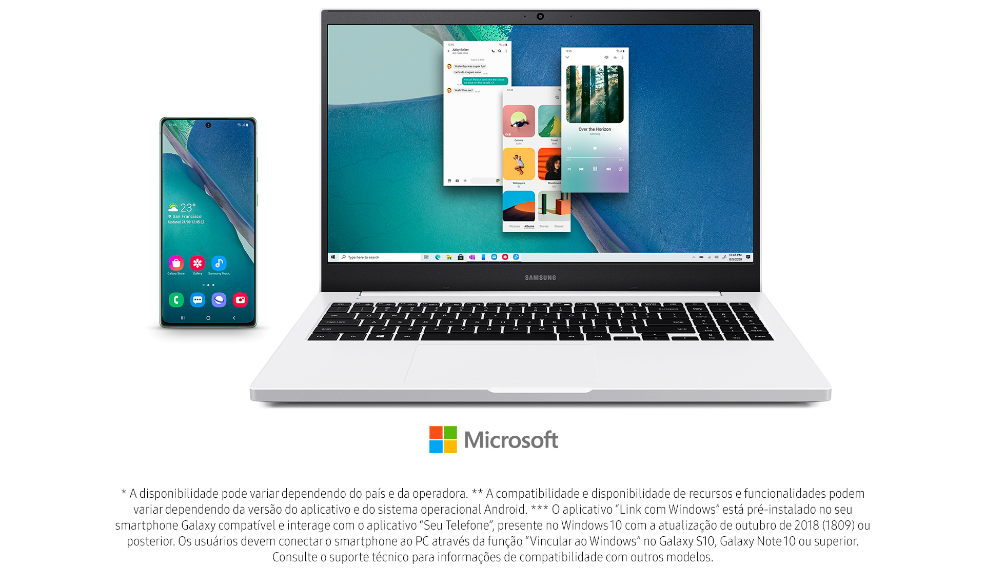 Notebook Samsung Book Intel Core i5 - 8GB 256GB SSD 15,6” Full HD Windows 10, Cinza Cumbo - NP550XDA-KF2BR