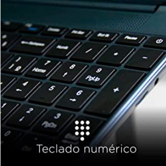 Notebook GT Blue Intel® Core™ i5 8GB 240GB SSD 15.6 Full HD Teclado Numérico Windows 10 Home