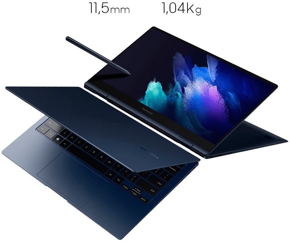 Notebook Samsung Galaxy Book Pro 360 Core i7 16GB 512GB SSD - Ibyte