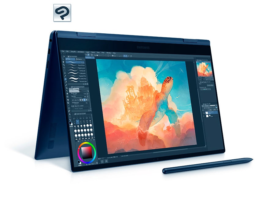 Rede Primetek - Samsung, Galaxy Book Pro 360. - Intel®️ Core™️ i7 - SSD  512Gb - 16Gb de Memória - Painel touch screen Além de um design slim para  proporcionar uma experiência