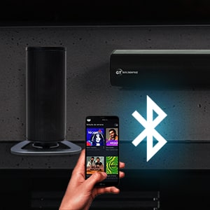 Soundbar 5.1 Canais 280W RMS com Subwoofer sem fio, Bluetooth, Entrada HDMI e Óptica Goldentec