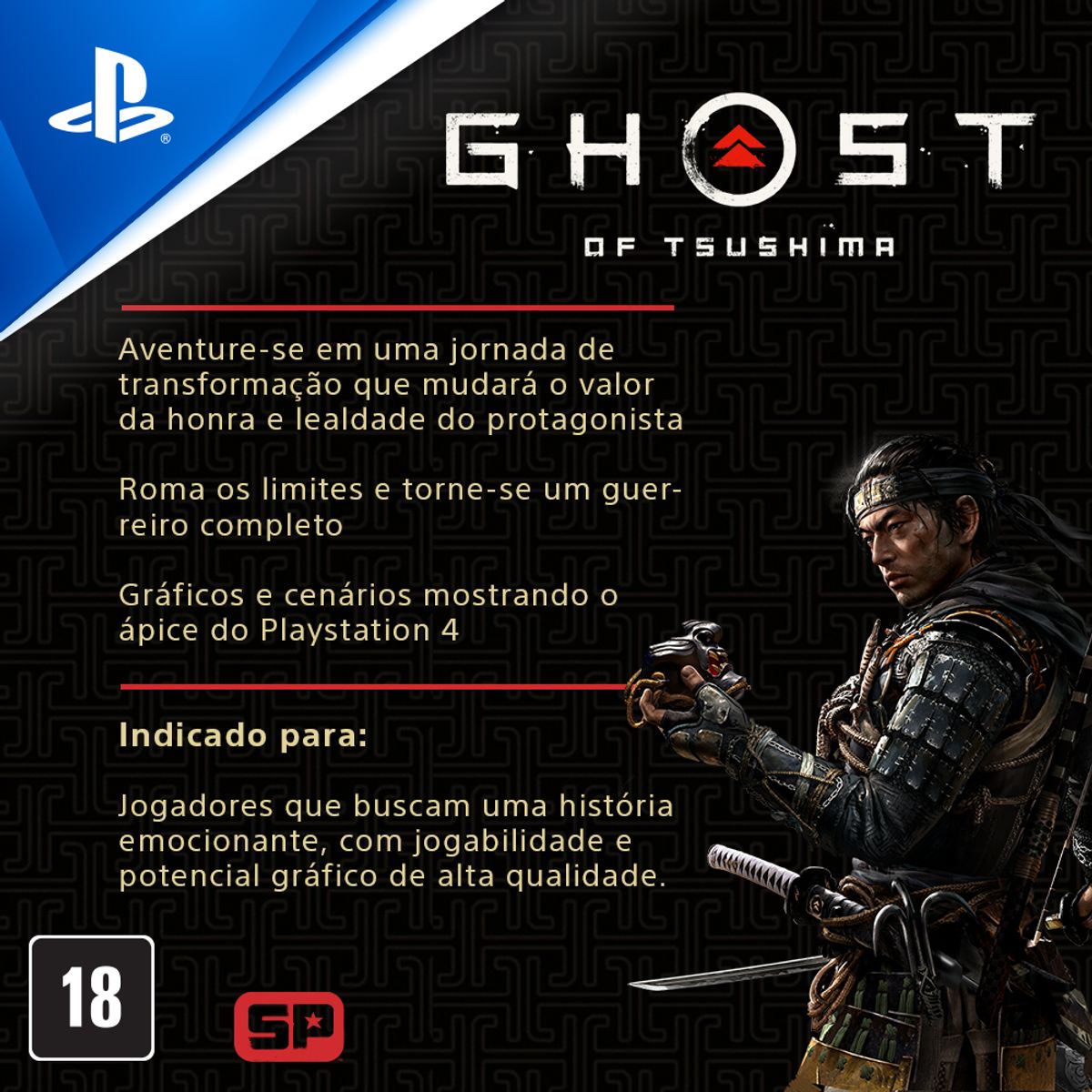 Ghost Of Tsushima PS4 lojaibyte