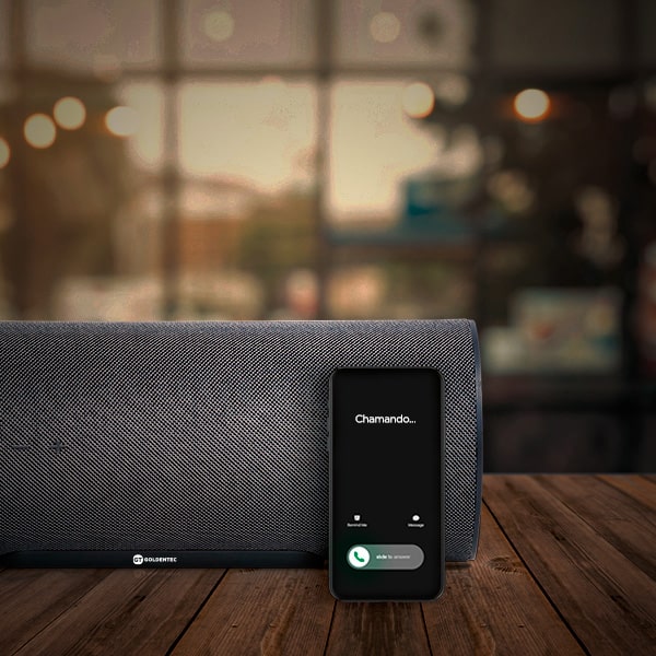 Caixa de Som Bluetooth 100W RMS GT Elegance