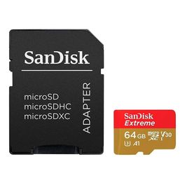 Cartao-de-Memoria-Micro-SD-64GB-Sandisk-Extreme-Vermelho---SDSQXAF-064G-GN6AA