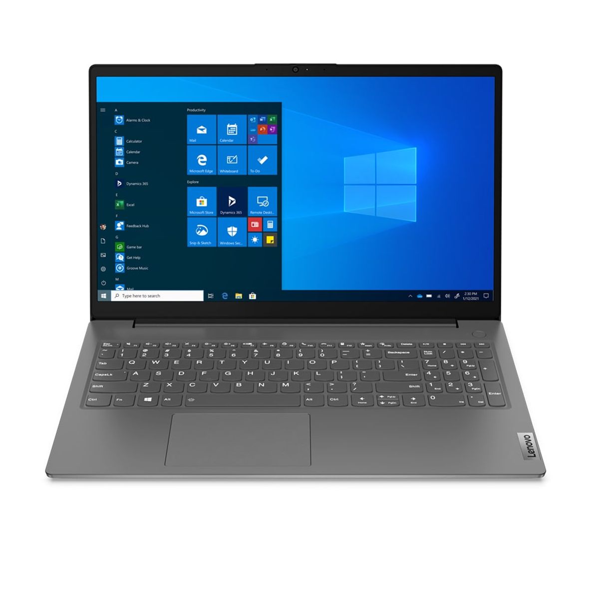 Notebook - Lenovo 82nq0002br I3-10110u 2.10ghz 8gb 256gb Ssd Intel Hd Graphics Windows 10 Professional V15 15,6" Polegadas
