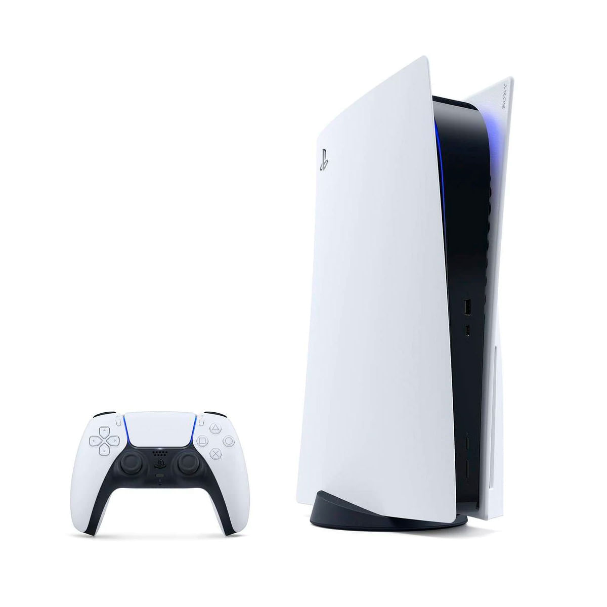 Controle Dualsense Ps5 Playstation 5 Branco Usado - Desconto no Preço