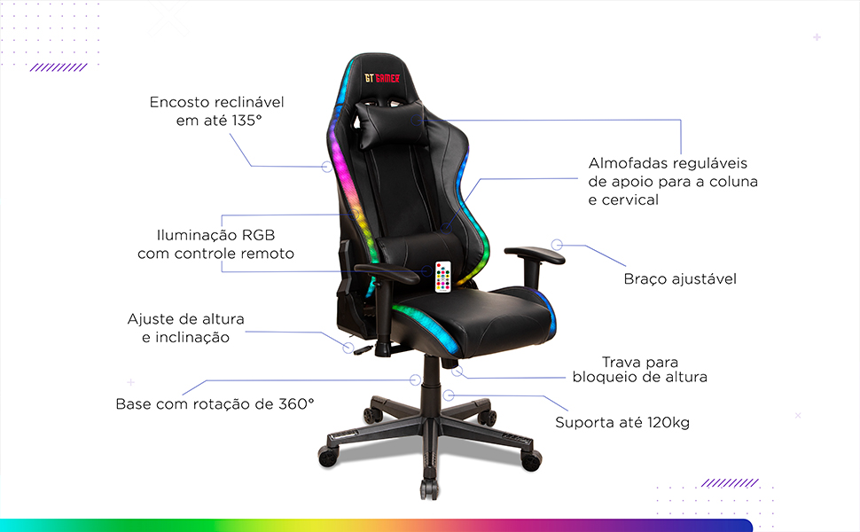 Cadeira Gamer GT Space