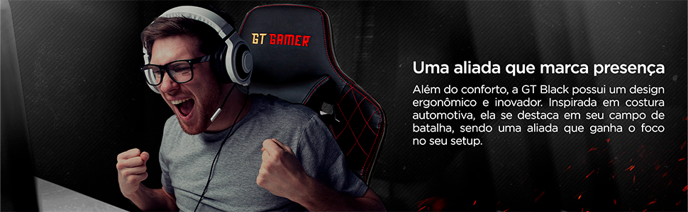 Cadeira Gamer GT Black