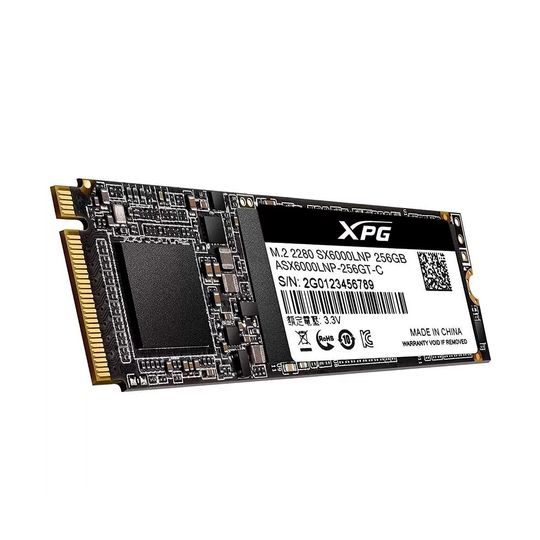 SSD-Adata-XPG-SX6000-Lite-256GB-M.2-NVMe-Leitura-1800MB-s-Gravacao-900MB-s---ASX6000LNP-256GT-C