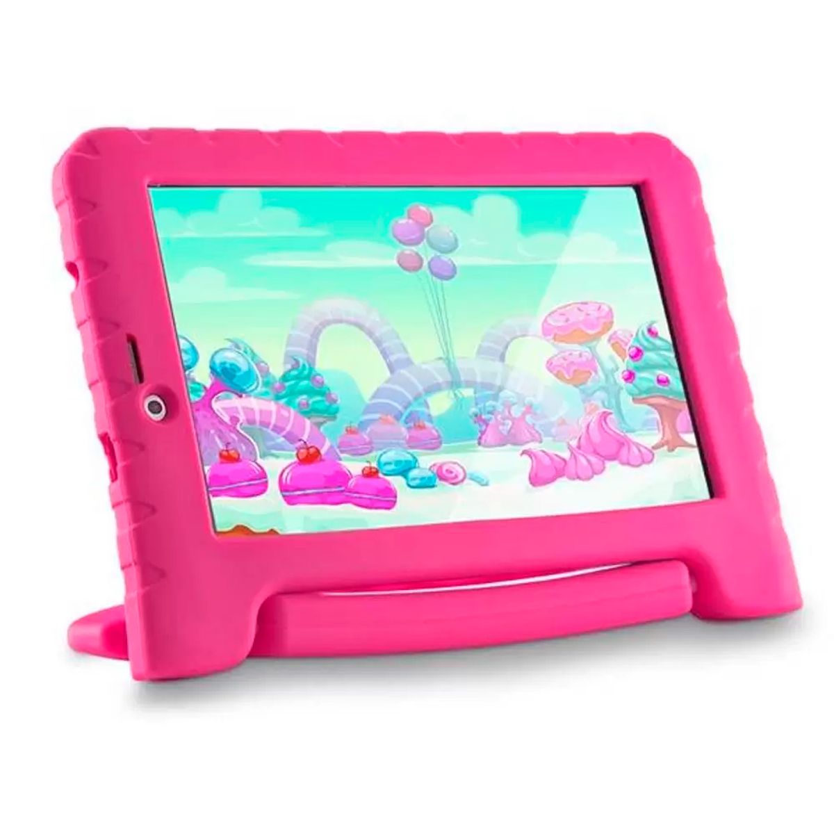 Tablet Multilaser Kid Pad 3G Plus 16GB Quad Cor Rosa NB292 - lojaibyte