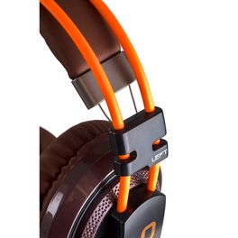 Kit-com-Headphone-Atck-7.1-Canais-Laranja-GT-Gamer---Suporte-para-Headset-Gamer-Space-Goldentec