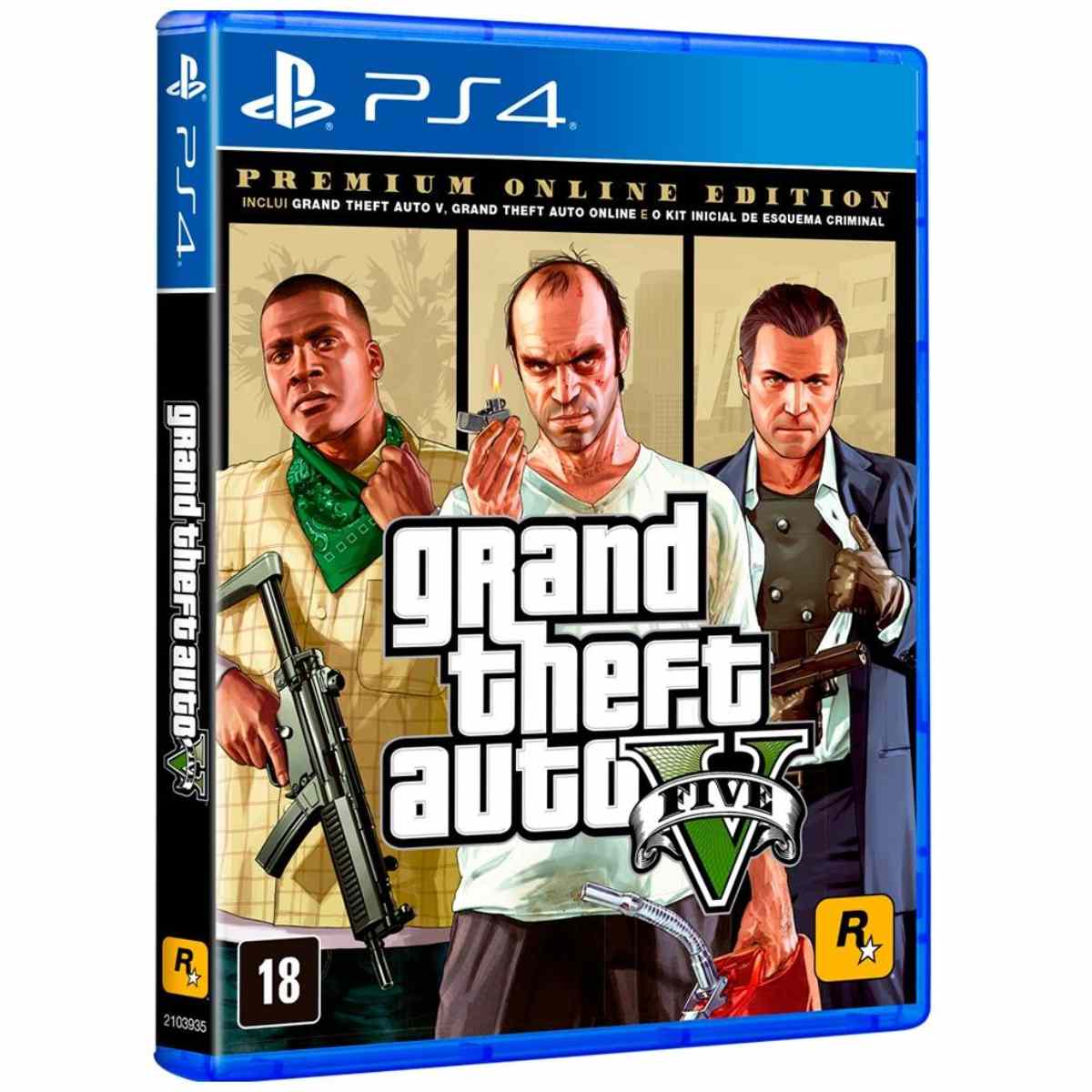 GTA V PREMIUM  PS5 (versão do jogo: PS4)