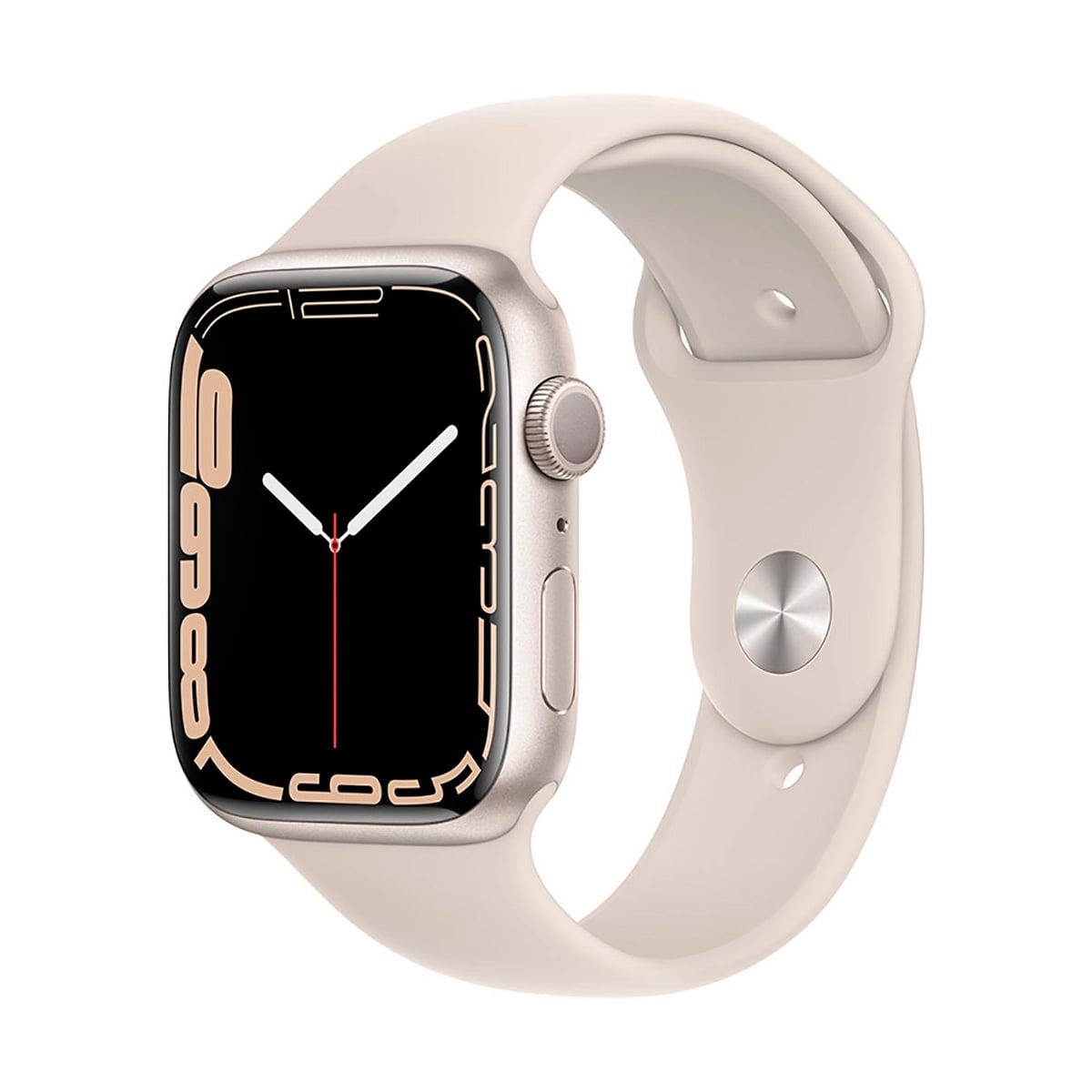 Apple Watch Series 7 GPS 45mm Alumínio Estelar MKN63BE/A - Ibyte