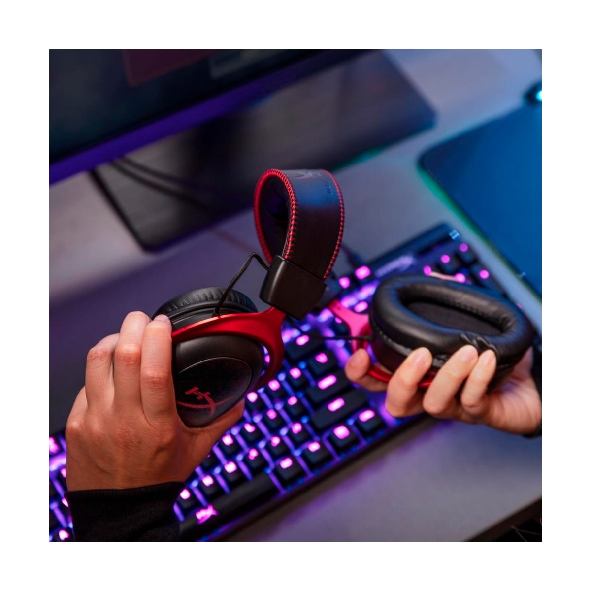 Headset Gamer HyperX Cloud II Som Surround 7.1 Drivers 53mm lojaibyte