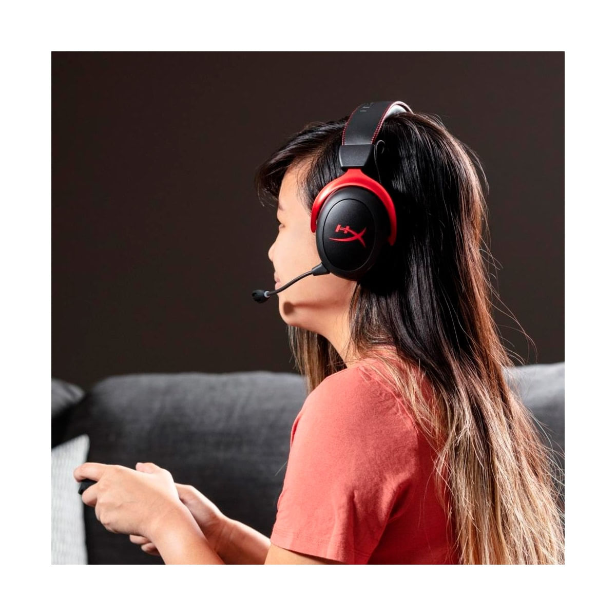 Headset Gamer HyperX Cloud II Som Surround 7.1 Drivers 53mm lojaibyte